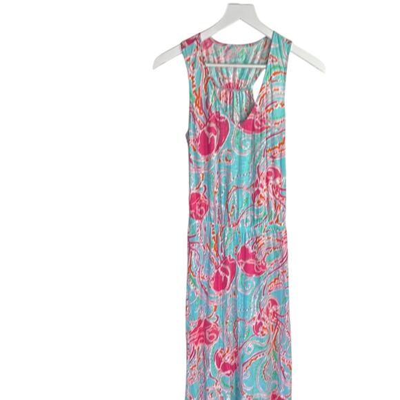 Lilly Pulitzer Sleeveless Mills Maxi Jellies Be Jammin Dress W1317 Sz XS